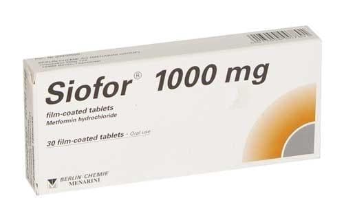 СИОФОР таблетки 1000 мг * 30
