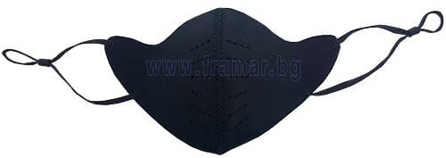 ЗАЩИТНА МАСКА ЗА ЛИЦЕ СЪС СМЕНЯЕМ FFP3 ФИЛТЪР * 1