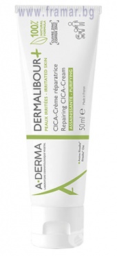 А-ДЕРМА ДЕРМАЛИБУР+ ВЪЗСТАНОВЯВАЩ ЦИКА КРЕМ 50 мл