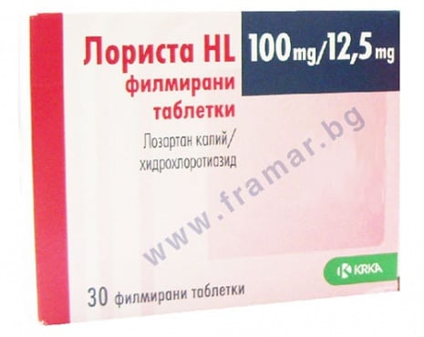     HL  100 mg/12,5 mg   * 30 KRKA