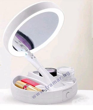 КОЗМЕТИЧНО ВЪРТЯЩО СЕ ОГЛЕДАЛО