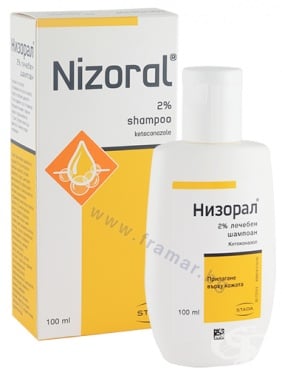 НИЗОРАЛ 2% лечебен шампоан 100 мл
