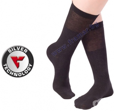 ВАРИТЕКС ЧОРАПИ СЪС СРЕБЪРНА НИШКА модел 975