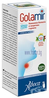 АБОКА ГОЛАМИР 2АКТ СПРЕЙ ЗА ГЪРЛО 30 мл
