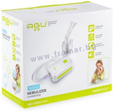 КОМПРЕСОРЕН АПАРАТ ИНХАЛАТОР AGU BABY N3 BALLOON