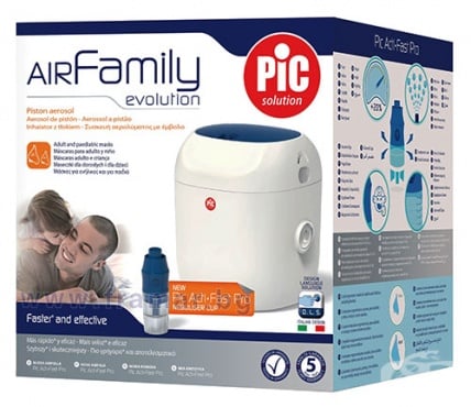 АПАРАТ ИНХАЛАТОР PIC AIRFAMILY EVOLUTION