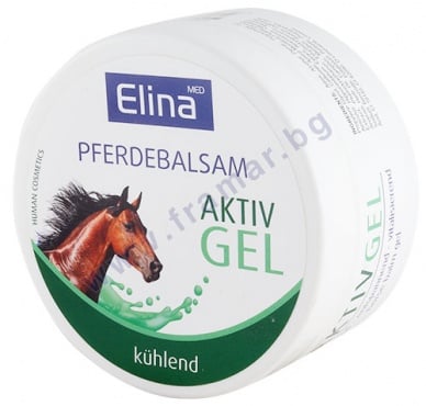 ЕЛИНА МЕД КОНСКИ БАЛСАМ АКТИВ ГЕЛ 150 мл