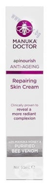 МАНУКА ДОКТОР ВЪЗСТАНОВЯВАЩ ДНЕВЕН КРЕМ ЗА ЛИЦЕ С ПЧЕЛНА ОТРОВА И МЕД ОТ МАНУКА 50 мл