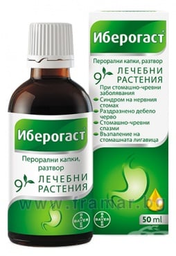 ИБЕРОГАСТ перорални капки 50 мл BAYER