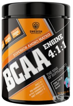 СУИДИШ СУПЛЕМЕНТС BCAA ENGINE 4:1:1 400 гр.