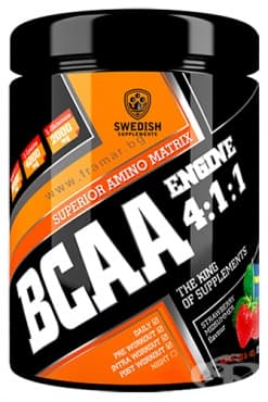 СУИДИШ СУПЛЕМЕНТС BCAA ENGINE 4:1:1 400 гр.