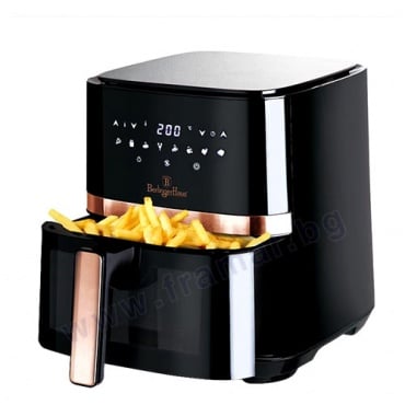     BERLINGER HAUS BH9343 BLACK ROSE AIR FRYER 5 