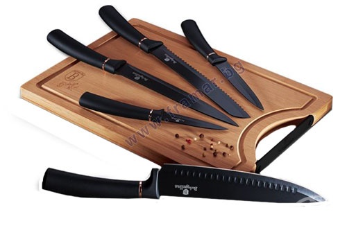 НОЖОВЕ КОМПЛЕКТ  BERLINGERHAUS BH2550 BLACK