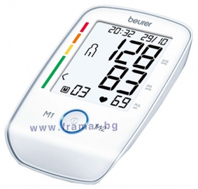БОИРЕР ЕЛЕКТРОНЕН АПАРАТ ЗА ИЗМЕРВАНЕ НА КРЪВНО НАЛЯГАНЕ ЗА ГОРНА ЧАСТ НА РЪКАТА модел BM 45