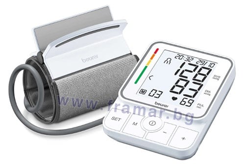 БОИРЕР ЕЛЕКТРОНЕН АПАРАТ ЗА ИЗМЕРВАНЕ НА КРЪВНО НАЛЯГАНЕ ЗА ГОРНА ЧАСТ НА РЪКАТА модел BM 51