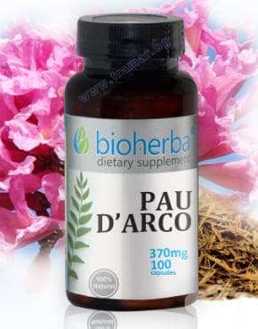 БИОХЕРБА ПАУ ДАРКО - ЛАПАЧО капсули 370 мг. * 100