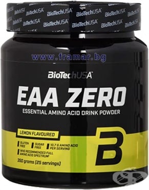 БИОТЕЧ EAA (ЕСЕНЦИАЛНИ АМИНОКИСЕЛИНИ) ZERO 350 г ОВКУСЕНИ