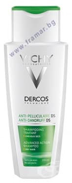 ВИШИ ДЕРКОС ШАМПОАН ПРОТИВ ПЪРХОТ ЗА СУХ СКАЛП 200 мл.