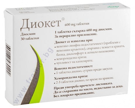 ДИОКЕТ таблетки 600 мг * 30 UCB FARCHIM