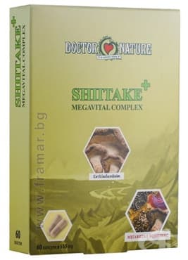 Изображение към продукта ШИЙТАКЕ + МЕГАВИТАЛ КОМПЛЕКС капсули * 60 DOCTOR NATURE