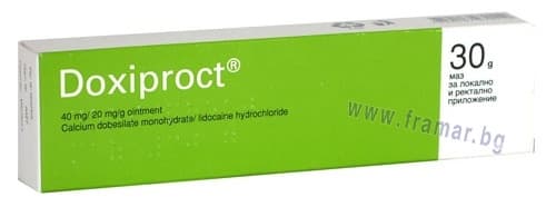 ДОКСИПРОКТ унгвент 30 г OM PHARMA