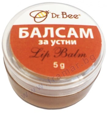 БАЛСАМ ЗА УСТНИ DR. BEE 5 г