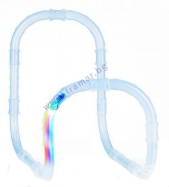 СЪСТЕЗАТЕЛНА ПИСТА ОТ ТРЪБИ EASYMAXX CAR RACETRACK