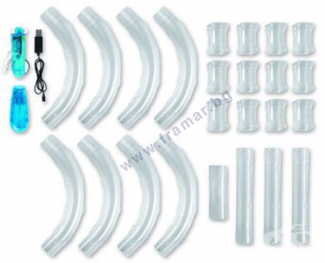 СЪСТЕЗАТЕЛНА ПИСТА ОТ ТРЪБИ EASYMAXX CAR RACETRACK