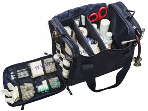 ЧАНТА ЗА СПЕШНА ПОМОЩ JUMBLE ELITE BAGS EB - 08.008 ТЪМНО СИНЯ