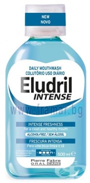 ВОДА ЗА УСТА ЕЛУДРИЛ ИНТЕНЗ 500 мл