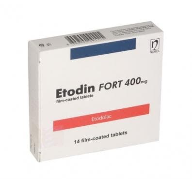 ЕТОДИН ФОРТ таблетки 400 мг * 14 НОБЕЛ