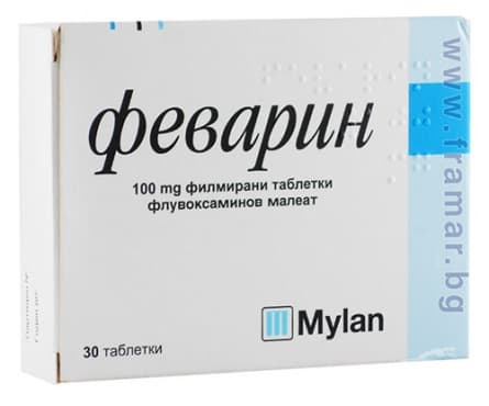 Изображение към продукта ФЕВАРИН таблетки 100 мг * 30 МАЙЛАН