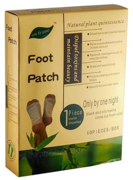 ДЕТОКСИКИРАЩИ ПЛАСТИРИ ЗА ХОДИЛА * 10