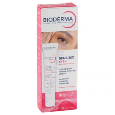 Изображение към продукта БИОДЕРМА СЕНСИБИО EYE+ КРЕМ ЗА ОЧИ 15 мл