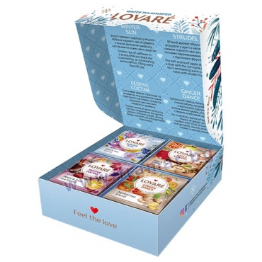 ЛОВАРЕ ЧАЙ WINTER GINGER ASSORTED филтър 4 ВИДА * 8