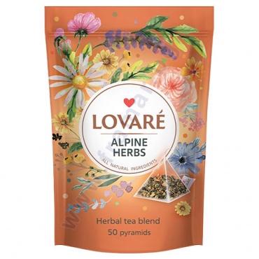Изображение към продукта ЛОВАРЕ ЧАЙ В ПИРАМИДА ALPINE HERBS филтър * 50