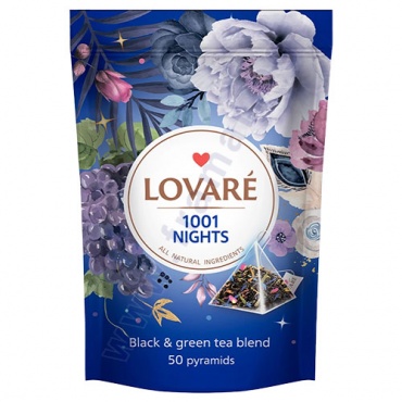 Изображение към продукта ЛОВАРЕ ЧАЙ В ПИРАМИДА 1001 NIGHTS филтър * 50