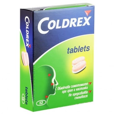 КОЛДРЕКС таблетки * 12
