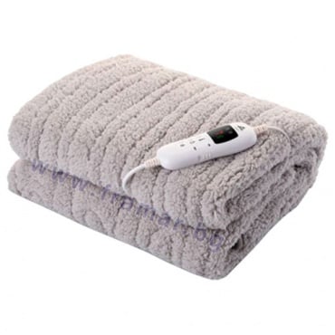       ETA HEATING BLANKET SHAGGY GRAY