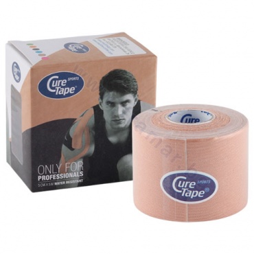 Изображение към продукта КИНЕЗИОТЕРАПЕВТИЧНА ЛЕНТА CURE TAPE SPORTS 5 м/5 см