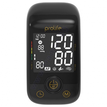 ПРОЛАЙФ ЕЛЕКТРОНЕН АПАРАТ ЗА ИЗМЕРВАНЕ НА КРЪВНО НАЛЯГАНЕ ЗА ГОРНА ЧАСТ НА РЪКАТА PA5 COMFORT AFIB