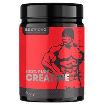 Изображение към продукта КРЕАТИН ПЮР 100% 500 г BE STRONG