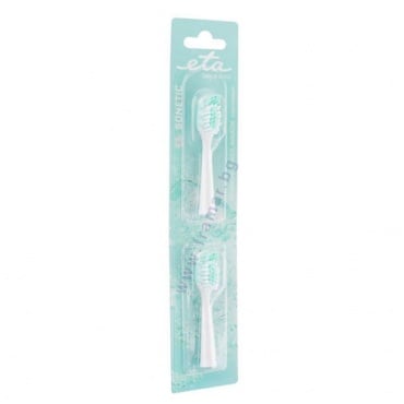    SONETIC TOOTBRUSH GREEN REPLACEMENT   * 2