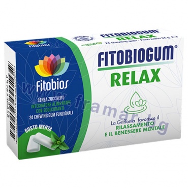 Изображение към продукта ФИТОБИОС ФИТОБИОГУМ РЕЛАКС дъвки * 24