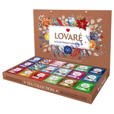 ЛОВАРЕ ЧАЙ АСОРТИ GREAT PARTEA WINTER 18 ВИДА * 5