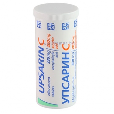 УПСАРИН + ВИТАМИН C ефервесцентни таблетки * 10