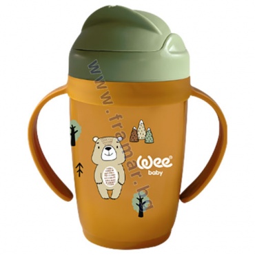 УИ БЕЙБИ ФРЕНДС ЧАША СЪС СЛАМКА И ДРЪЖКИ 265 мл