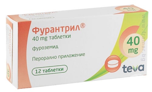 Изображение към продукта ФУРАНТРИЛ таблетки 40 мг * 12 ТЕВА