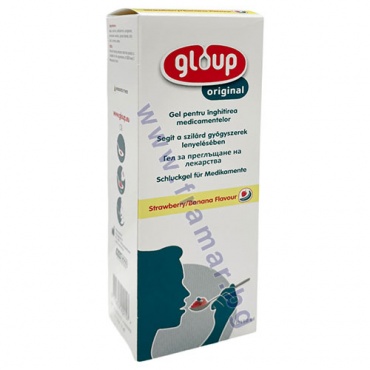 Изображение към продукта ГЕЛ ЗА ПРЕГЛЪЩАНЕ НА ЛЕКАРСТВА GLOUP ORIGINAL 150 мл