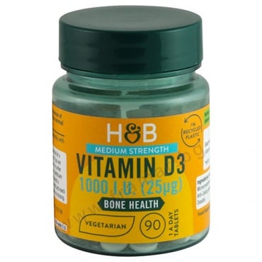     D3  25  / 1000 IU * 90 HOLLAND & BARRETT